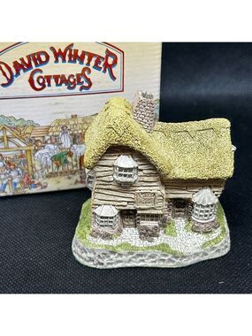 David Winter "The Village Shop" collectible cottage